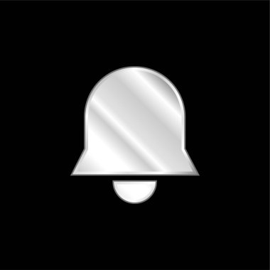 Gümüş kaplama metalik simge