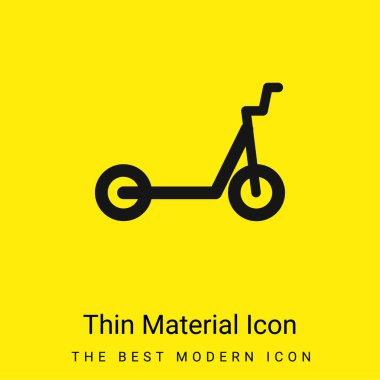 Asgari düzeyde parlak sarı madde simgesi