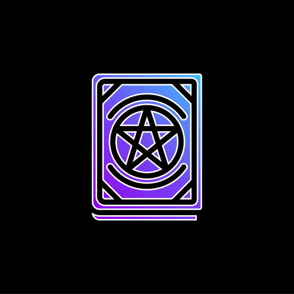 Иконка синего градиента