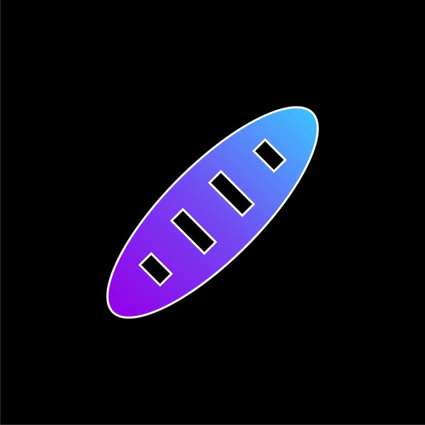 Значок синего градиента хлеба