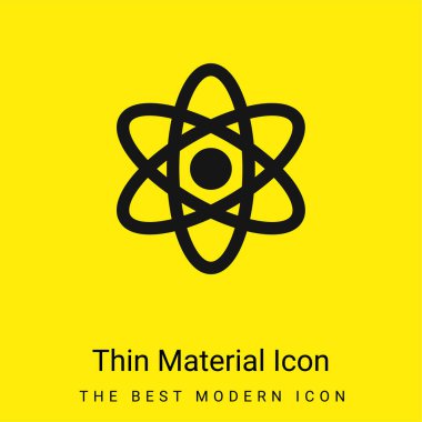 Atom minimal parlak madde simgesi