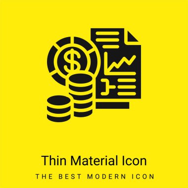 Analizler çok az parlak sarı madde simgesi