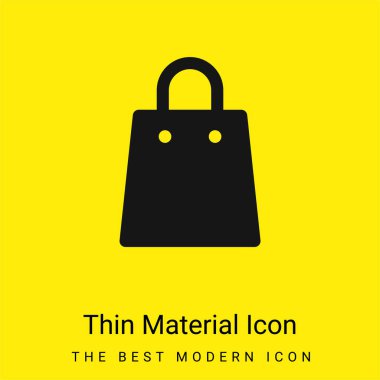 Çanta en az sarı madde simgesi