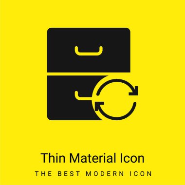 En küçük parlak sarı madde simgesini arşivle