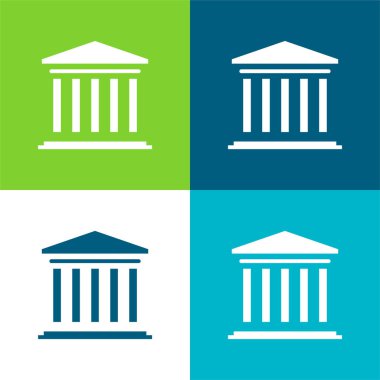 Düz Düz Düz Renk simgesi kümesi