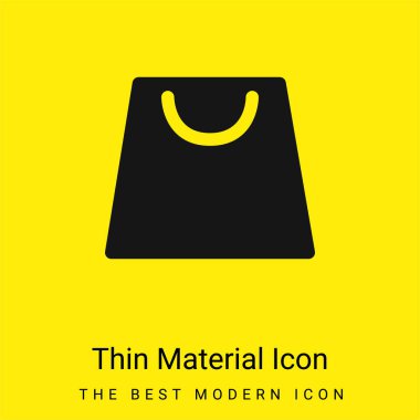 Çanta en az sarı madde simgesi