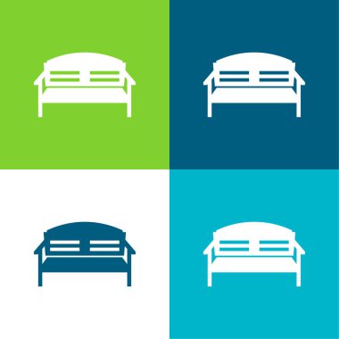 Benç Düz 4 renk en küçük simge kümesi