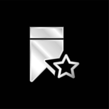 Yer imi gümüş kaplama metalik simge