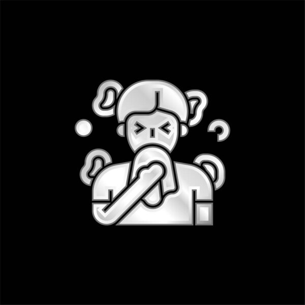 Антигистаминные серебристые металлические иконы