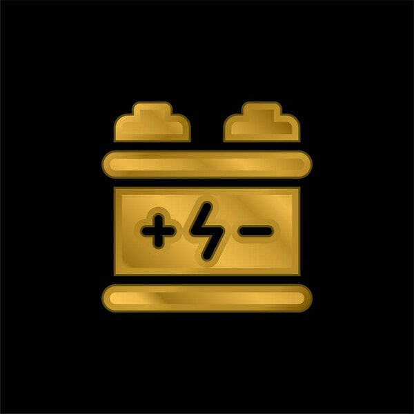 Металлическая иконка или вектор логотипа