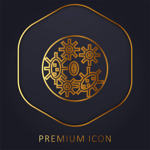 Логотип или значок премиум-бренда Baca Golden Line