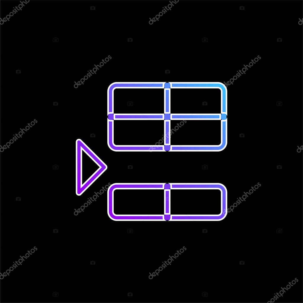 Below blue gradient vector icon