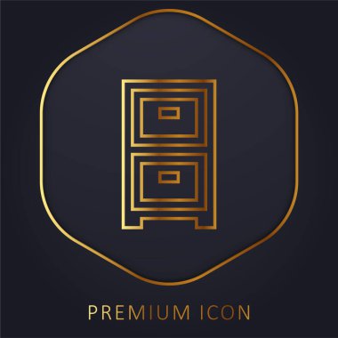 Archives golden line premium logo or icon clipart
