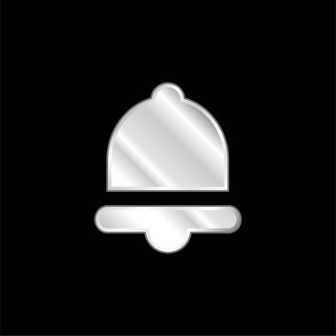 Gümüş kaplama metalik simge