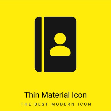 Gündem en az parlak sarı madde simgesi