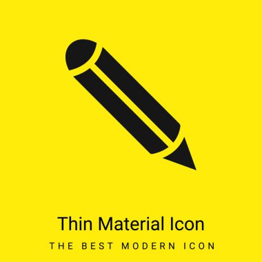 Siyah Mürekkep Kalemi Asgari Parlak Sarı madde simgesi