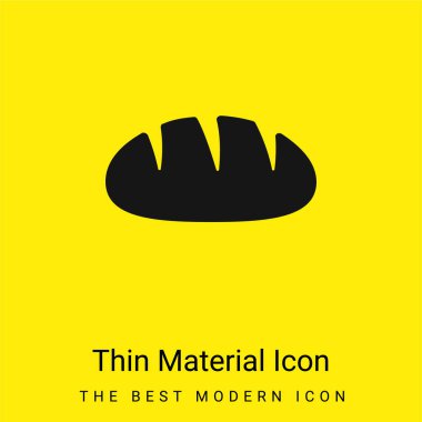 Ekmek Silueti Yan Görünümü En az sarı malzeme simgesi