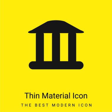 Antik Tapınak, çok az parlak sarı madde simgesi