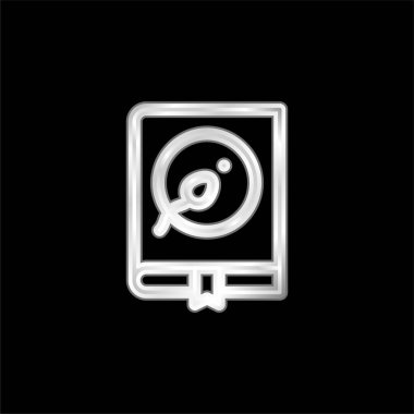 Gümüş kaplama metalik simge