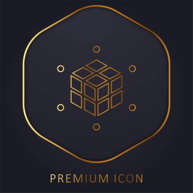 3d Altın Satır prim logosu veya simgesi yazdırılıyor
