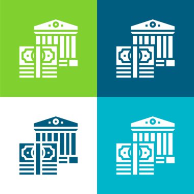 Düz Düz Düz Renk simgesi kümesi