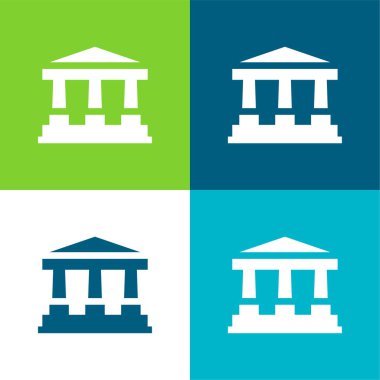 Düz Düz Düz Renk simgesi kümesi