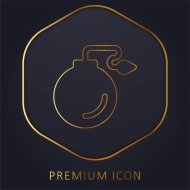 Bomba hattı premium logosu veya simgesi