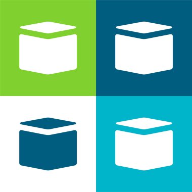 Kutu Düzlüğü 4 renk en küçük simge kümesi