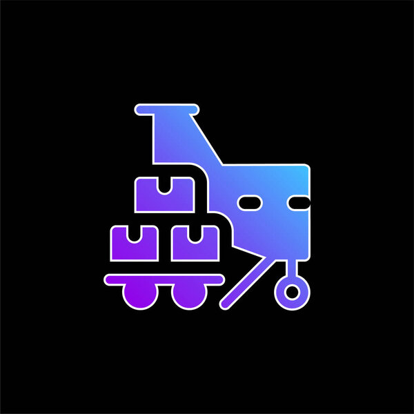 Air blue gradient vector icon