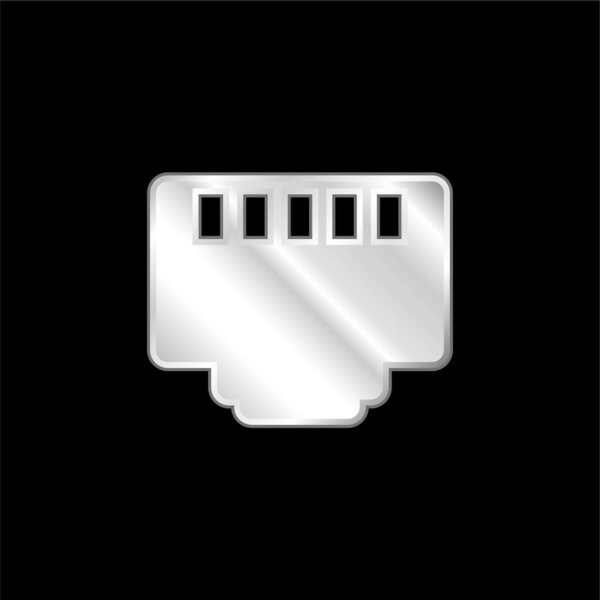 5 Пин-Коннектикутский серебряный металлик