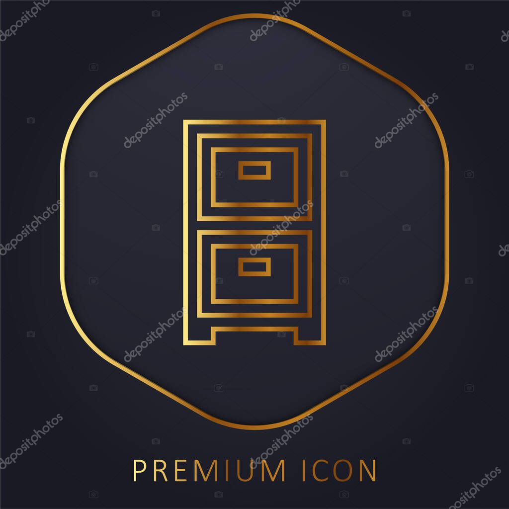 Archives golden line premium logo or icon