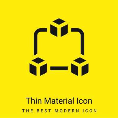 Engelleme zinciri en az sarı madde simgesi