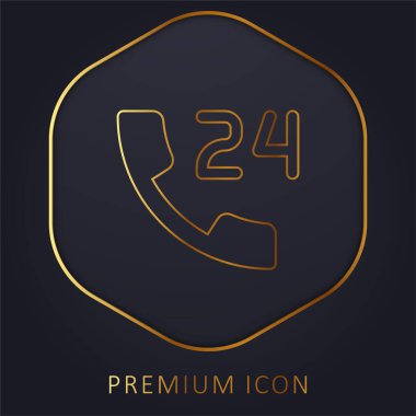 24 Saat Altın Hat prim logosu veya simgesi