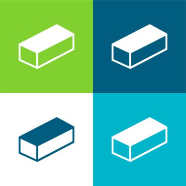 Tuğla Düz Renk en az simge seti