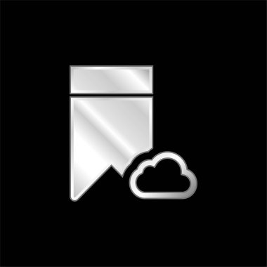 Yer imi gümüş kaplama metalik simge