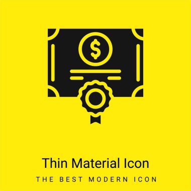 Bağ en az parlak madde simgesi