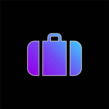 Yük mavi gradyan vektör simgesi