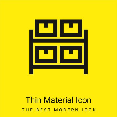 Arşiv Çekmeceleri Mobilya En az parlak sarı malzeme simgesi