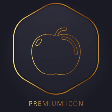 Elma hattı premium logosu veya simgesi