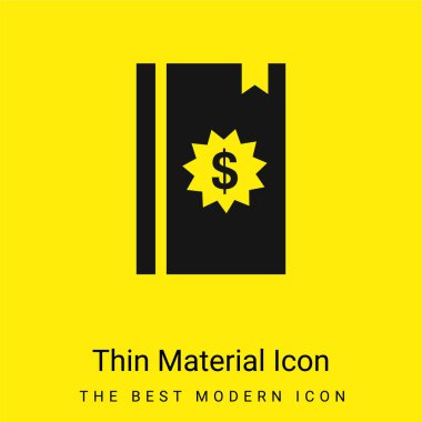 Kitap en az parlak sarı malzeme simgesi