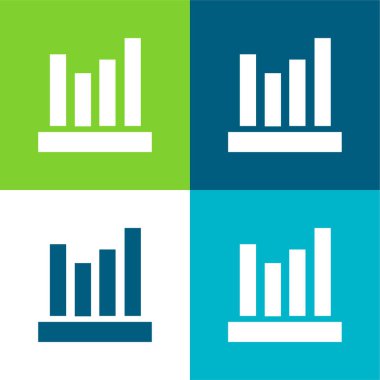 Çubuk Tablosu Düz Renk en az simge kümesi