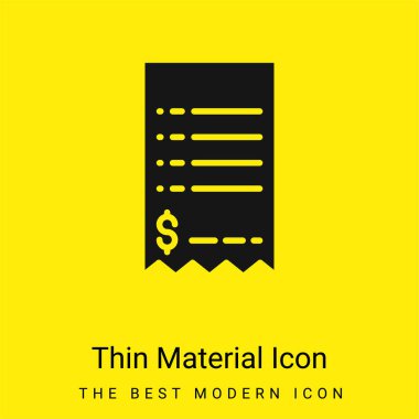 Bill en az parlak madde simgesi