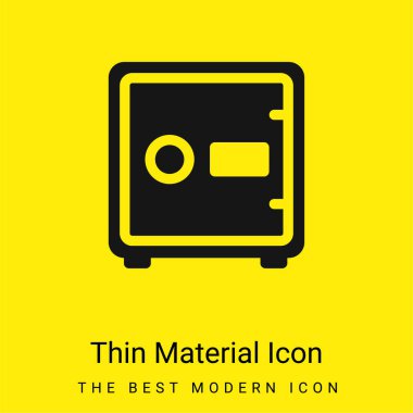 Büyük Kasa Minimum Parlak Sarı Madde simgesi