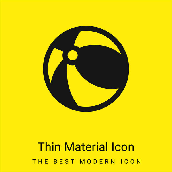 Ярко-жёлтый значок