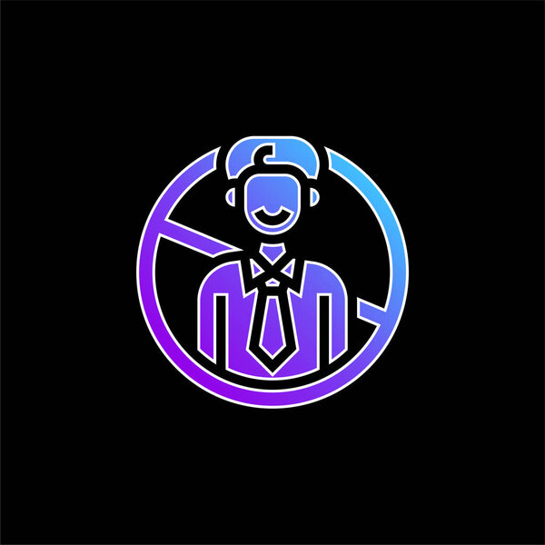 Значок чёрного градиента