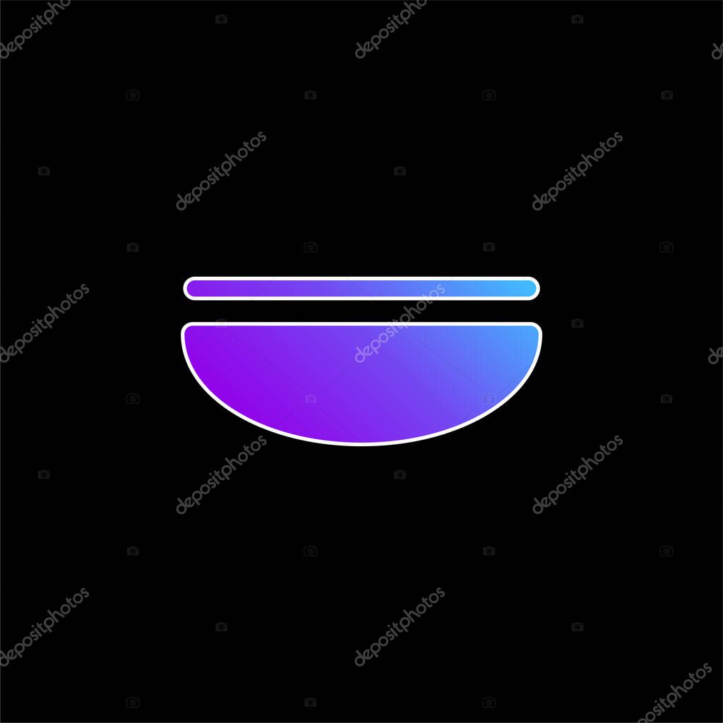 Balance blue gradient vector icon