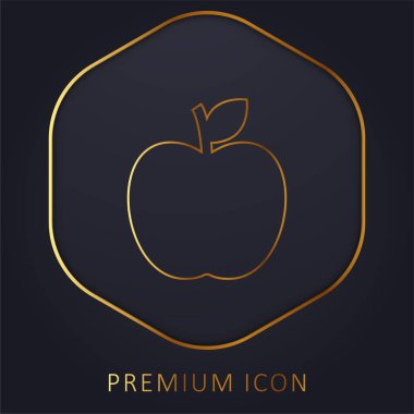 Elma hattı premium logosu veya simgesi