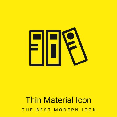 En küçük parlak sarı madde simgesini arşivler