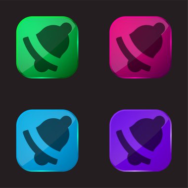 Dört renkli cam simge uyarısı