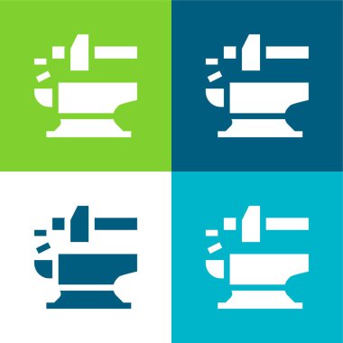 Anvil Düz Renk en az simge kümesi